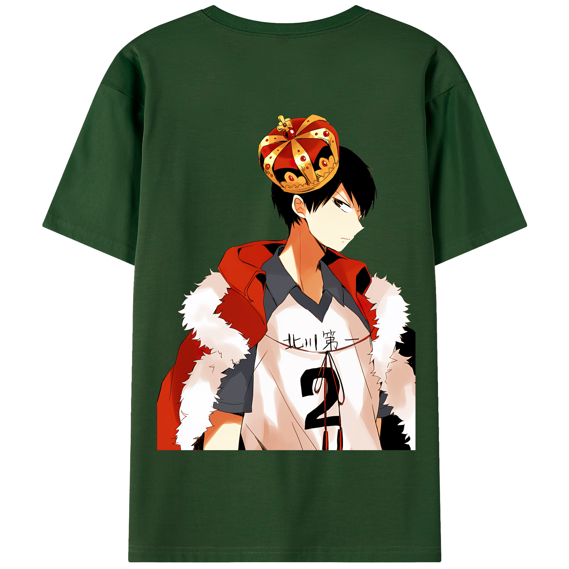 （画像用） ハイキュー!! Haikyu!! 綿100％半袖Tシャツ（背面プリント）